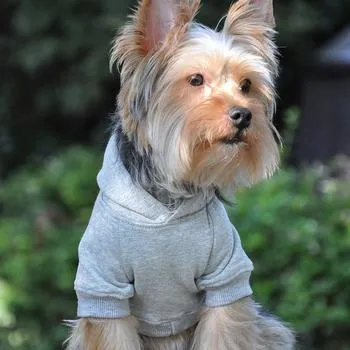 Flex-Fit Dog Hoodie - Gray