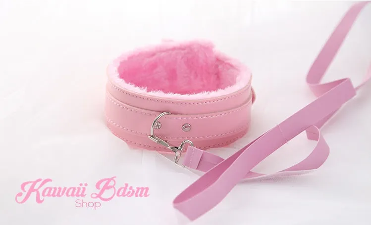 Fluffy Collar & Leash