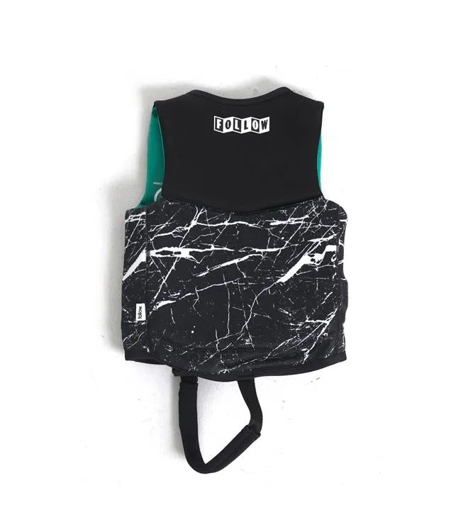 Follow Grommy Infant Life Vest (2024) - Black/White