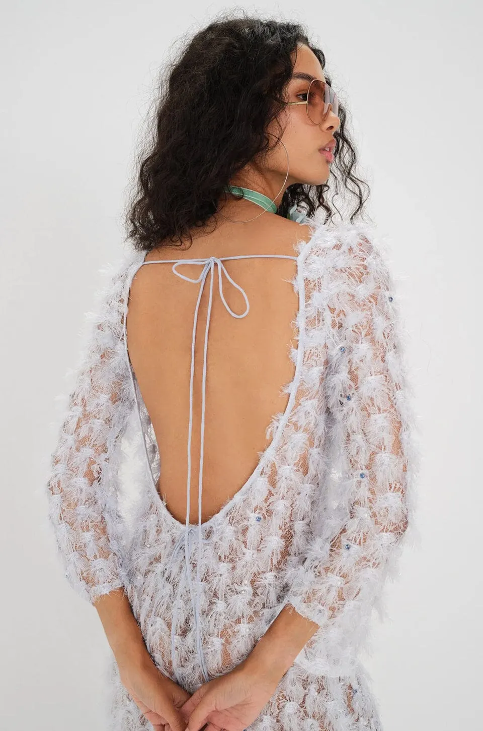 FOR LOVE & LEMONS | Amber Midi Dress - Blue