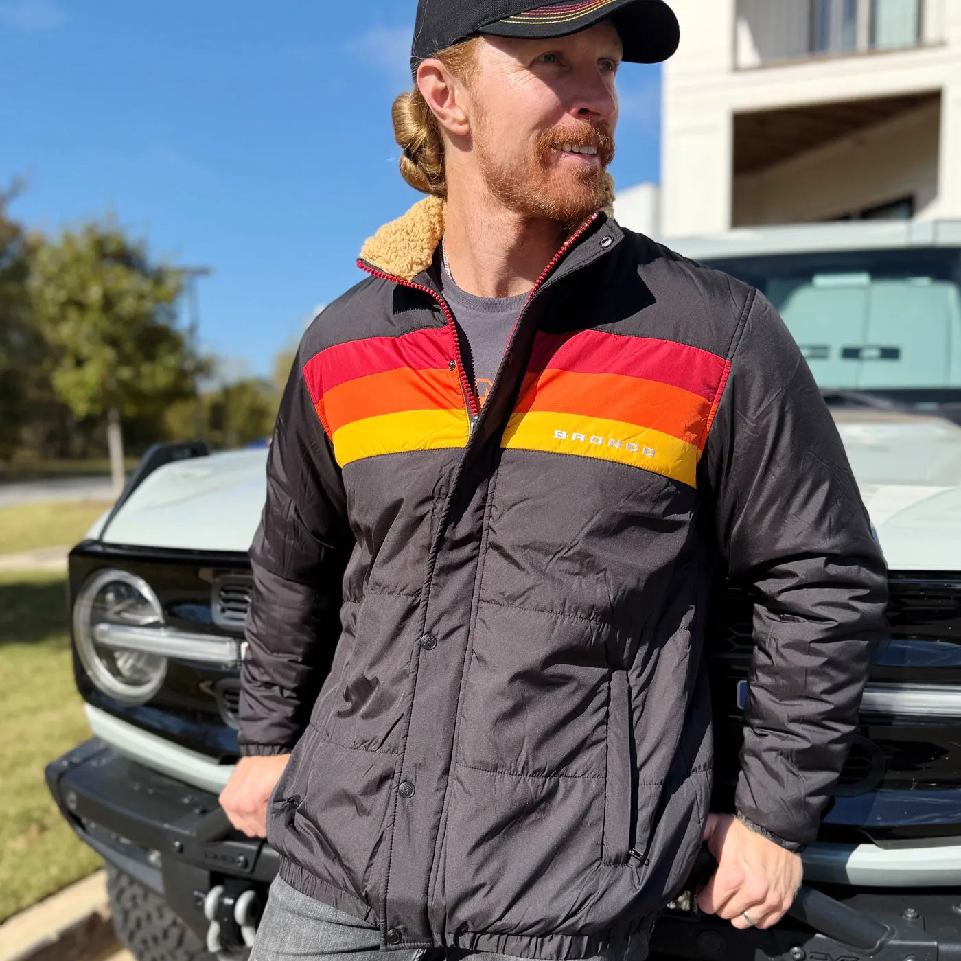 Ford Bronco Men's Free Wheeling Insulated Bomber