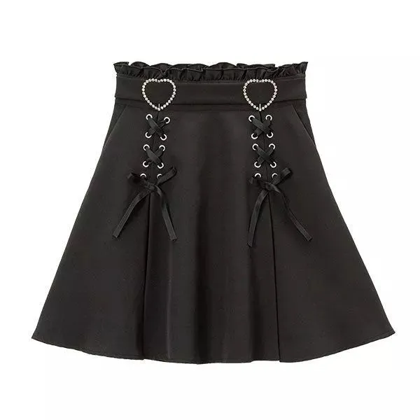 Funki Buys | Skirts | Women's High Waist Harajuku Mini Skirt