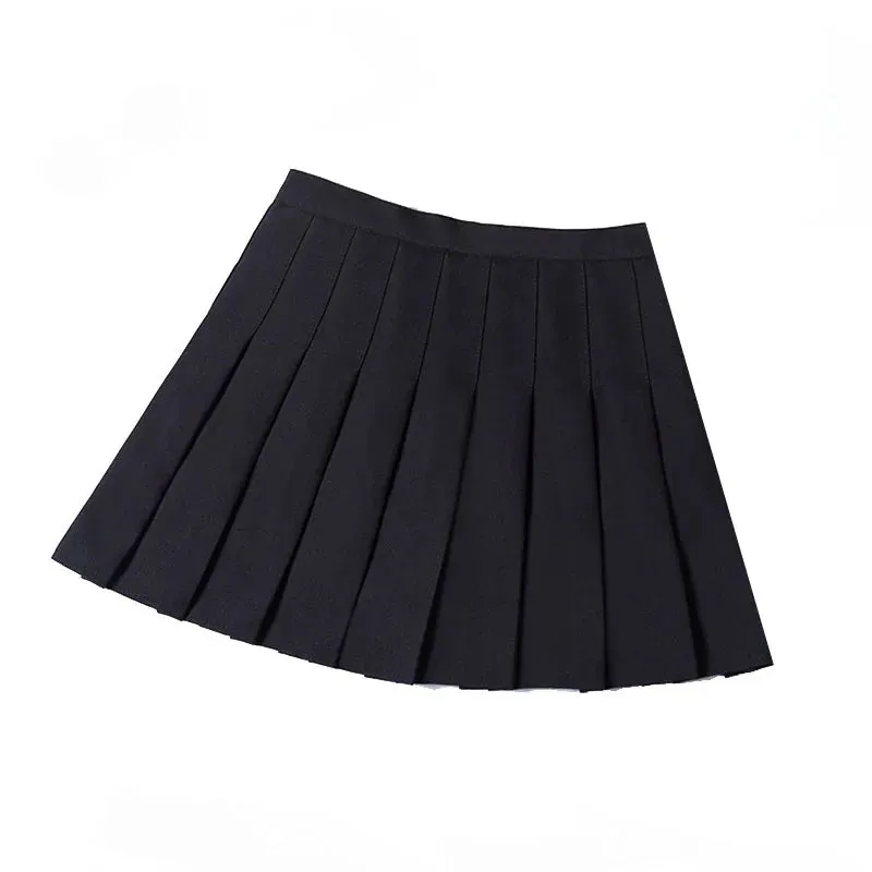 Funki Buys | Skirts | Women's Retro Plaid Pleated Mini Skirts