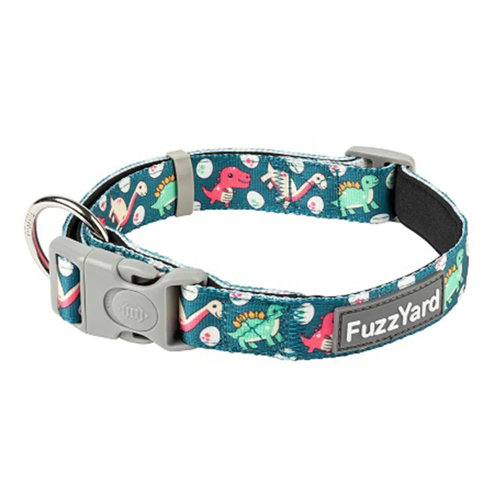 Fuzzyard Dog Collar Dinosaur Land L 50-65cm