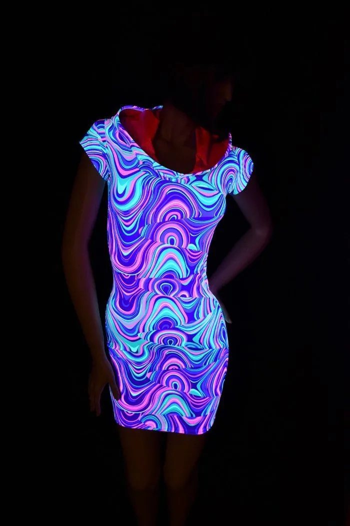 Glow Worm Hoodie Dress