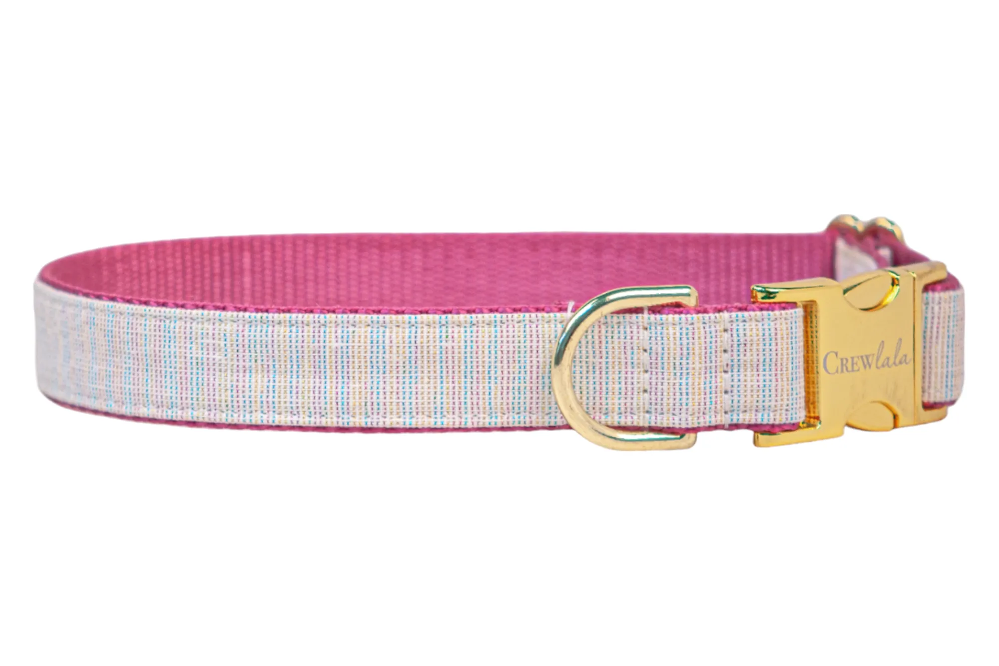 Gotcha Glitter Dog Collar on Pink