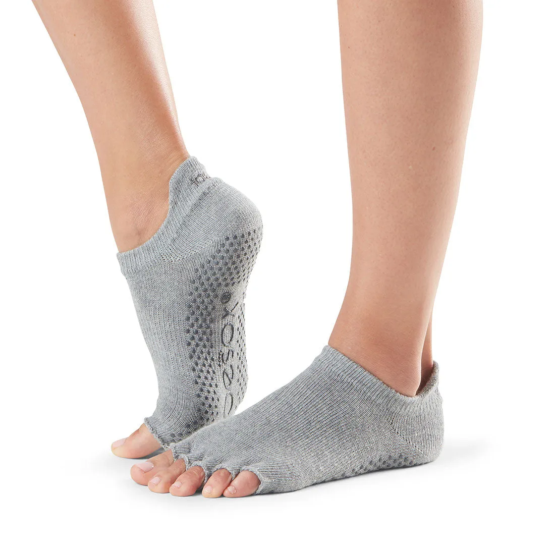 Half Toe Low Rise Grip Socks