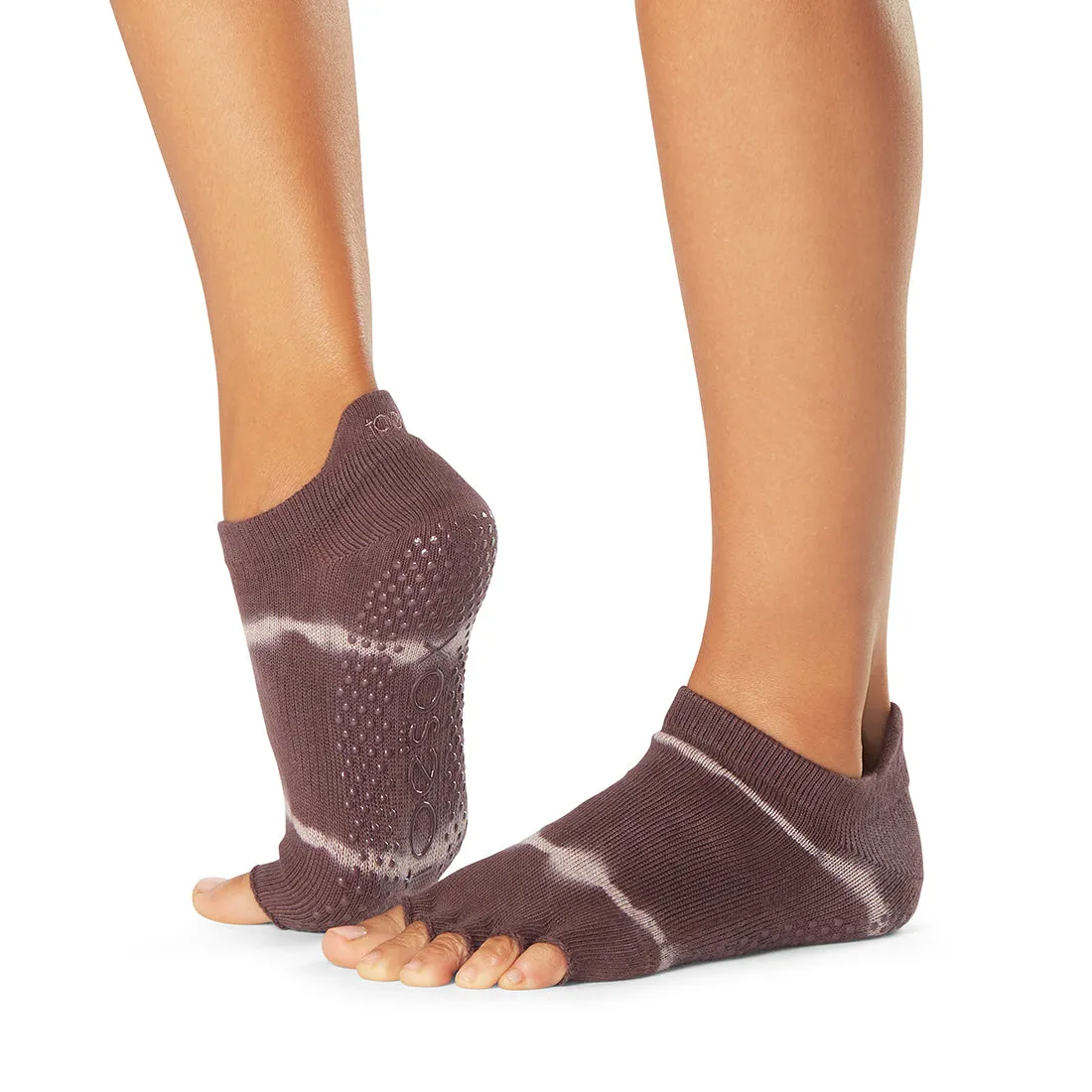 Half Toe Low Rise Grip Socks