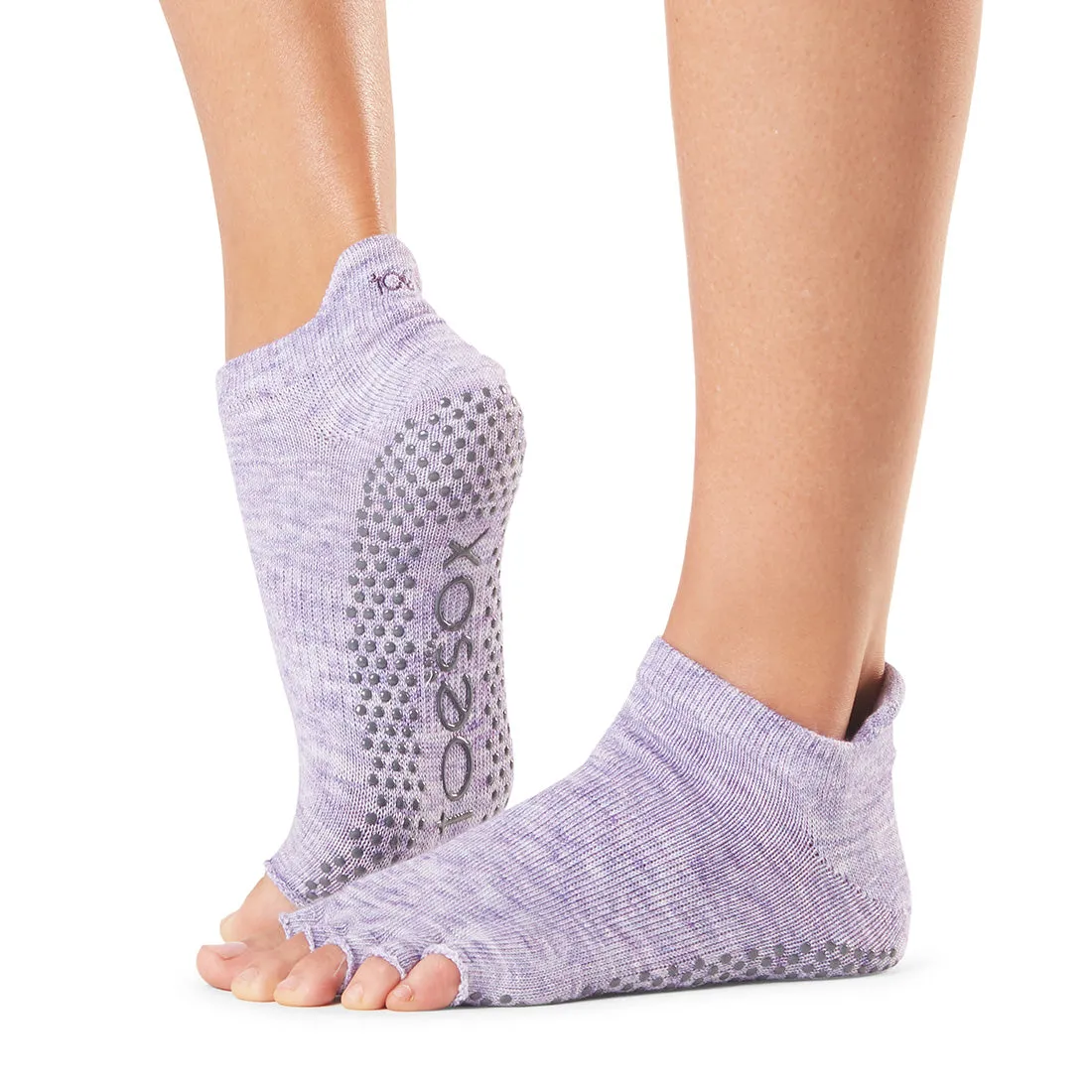 Half Toe Low Rise Grip Socks