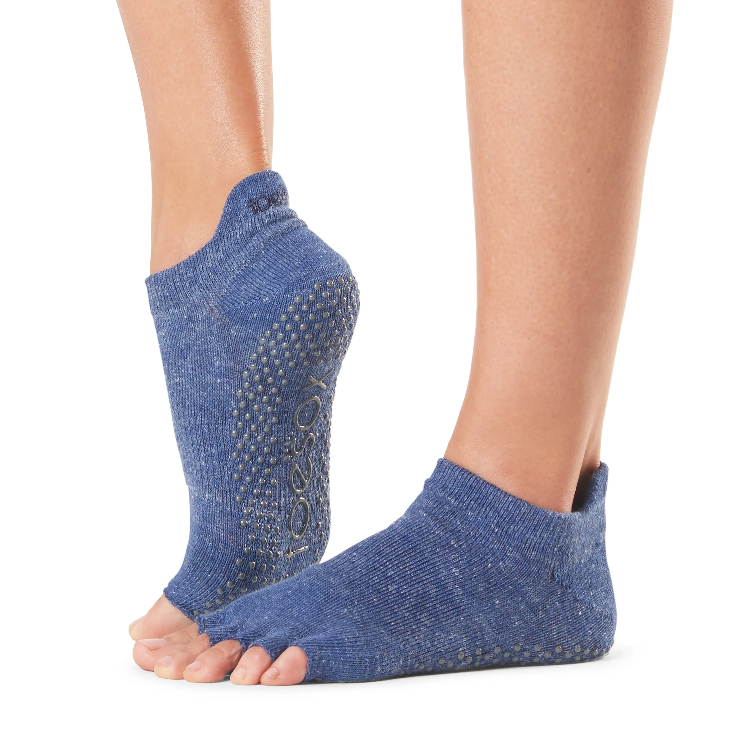 Half Toe Low Rise Grip Socks