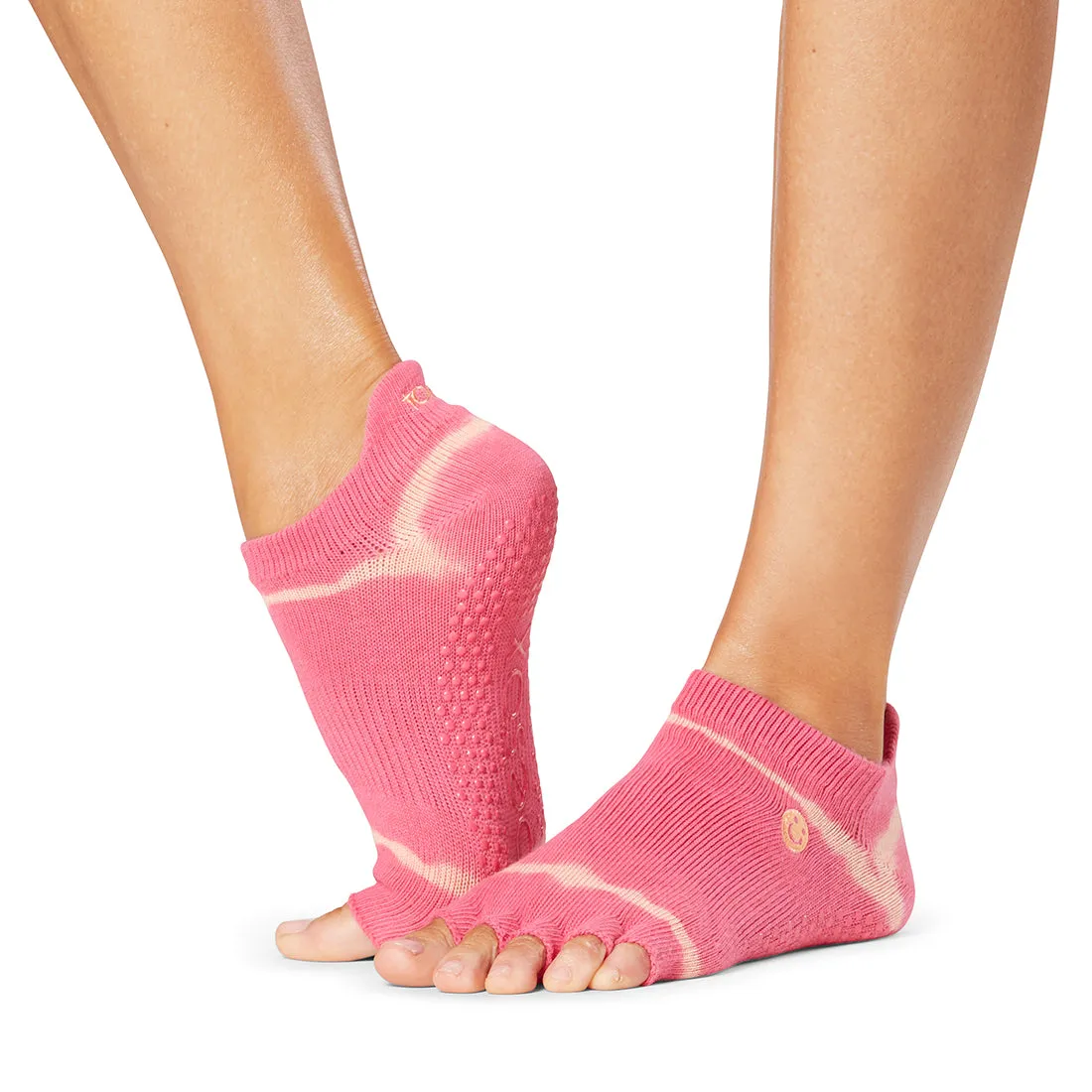 Half Toe Low Rise Grip Socks