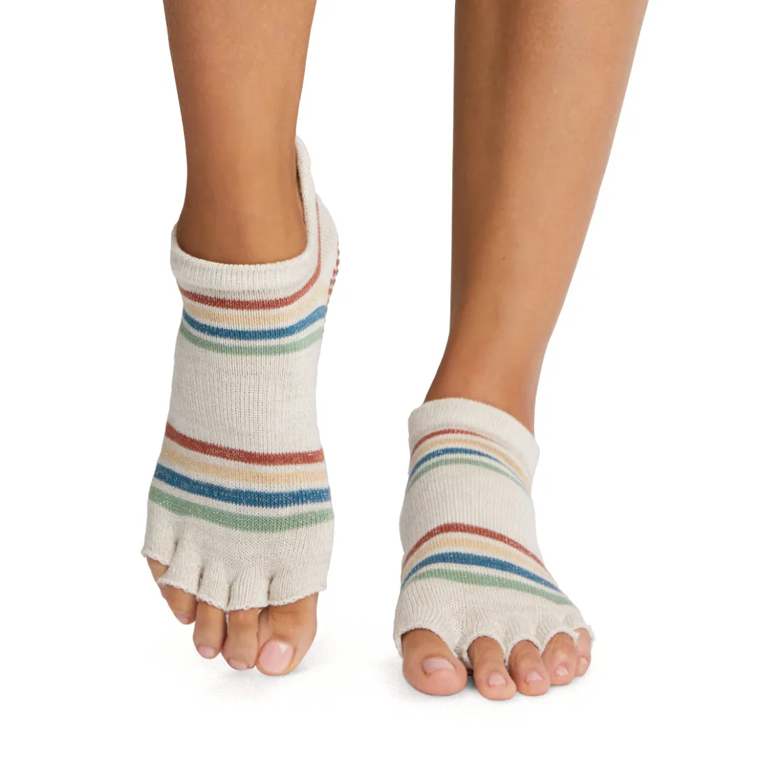 Half Toe Low Rise Grip Socks