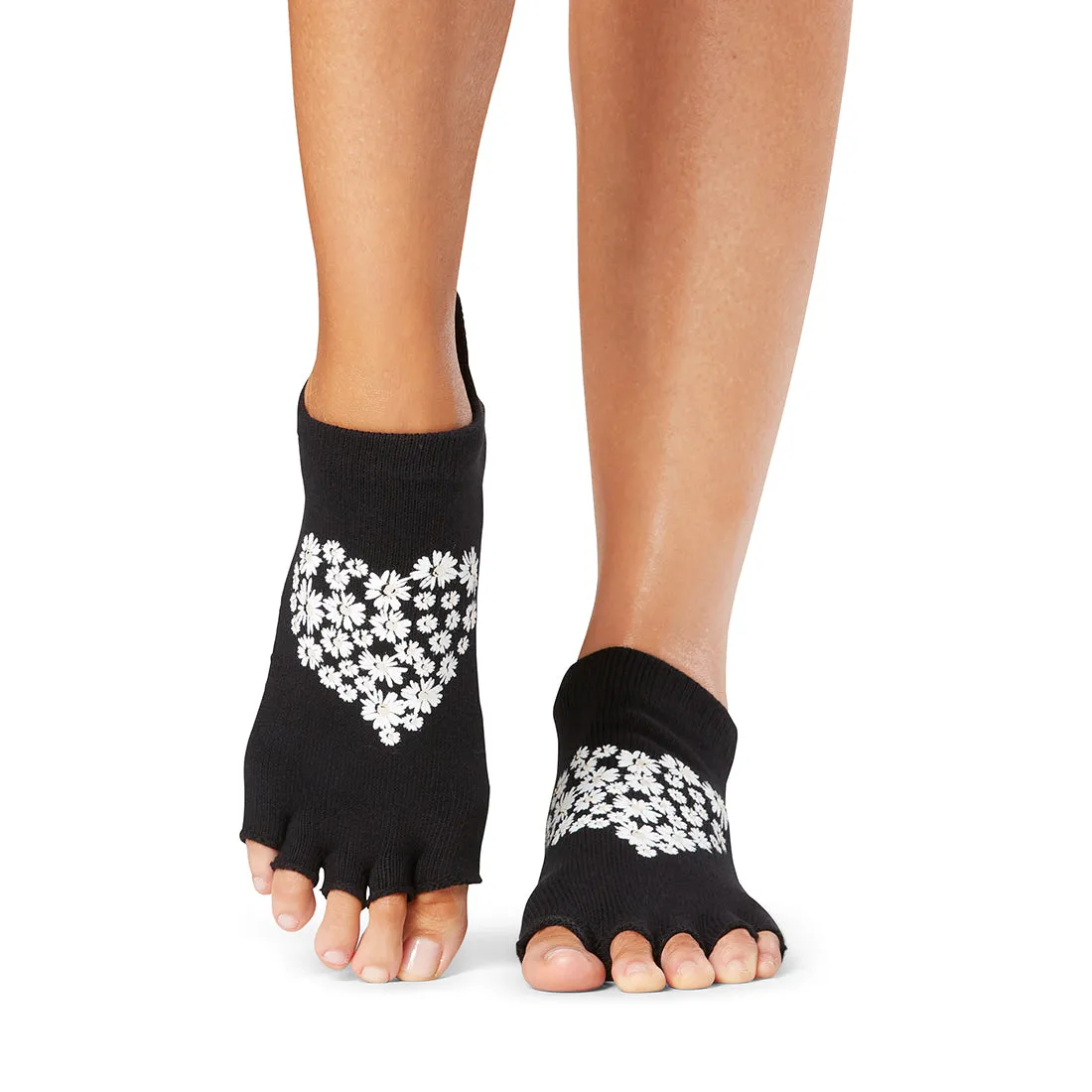 Half Toe Low Rise Grip Socks