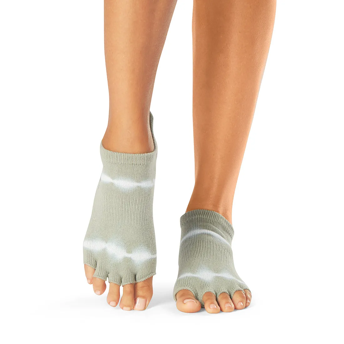 Half Toe Low Rise Grip Socks