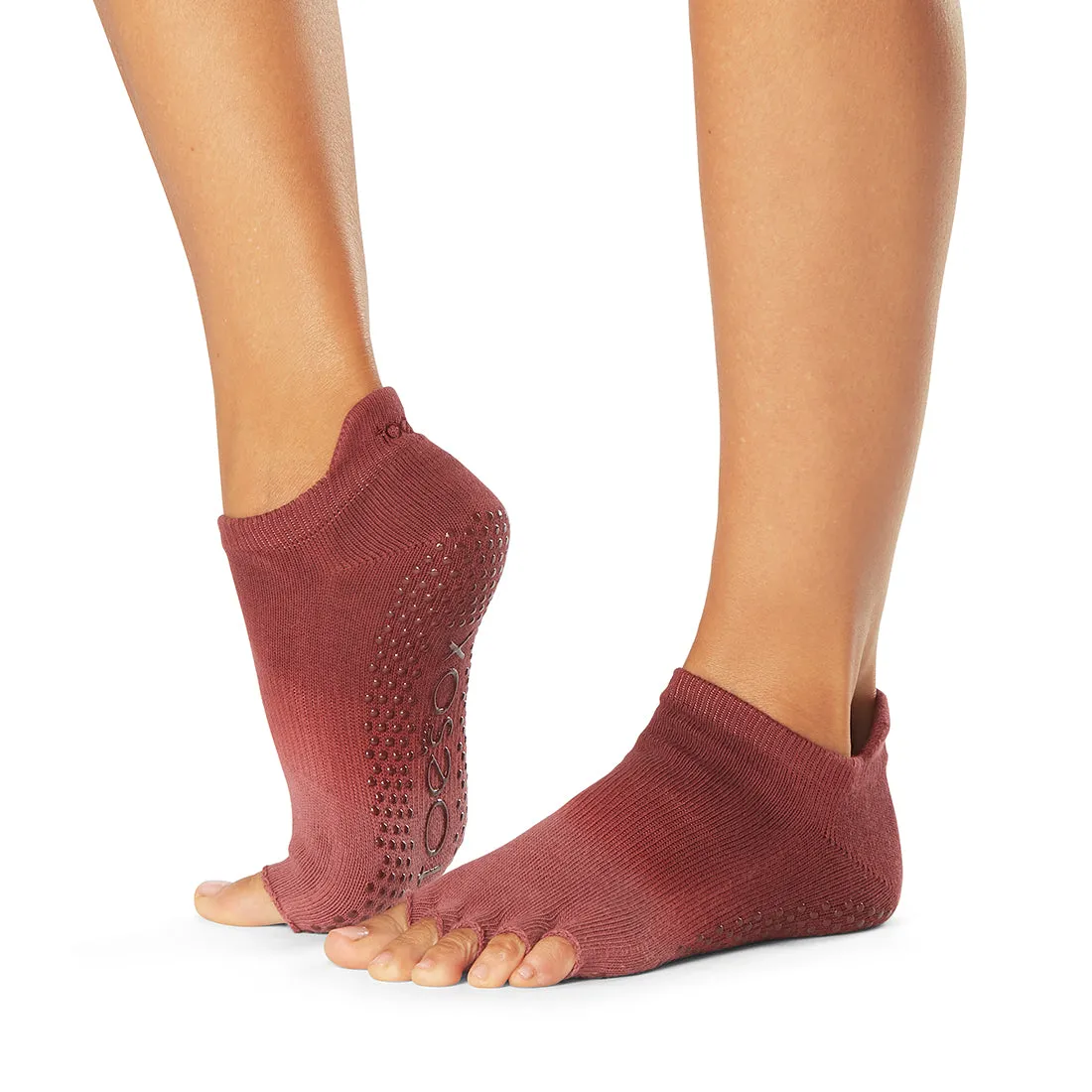 Half Toe Low Rise Grip Socks