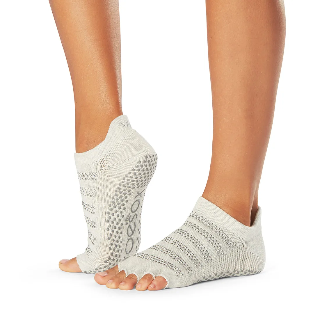 Half Toe Low Rise Grip Socks