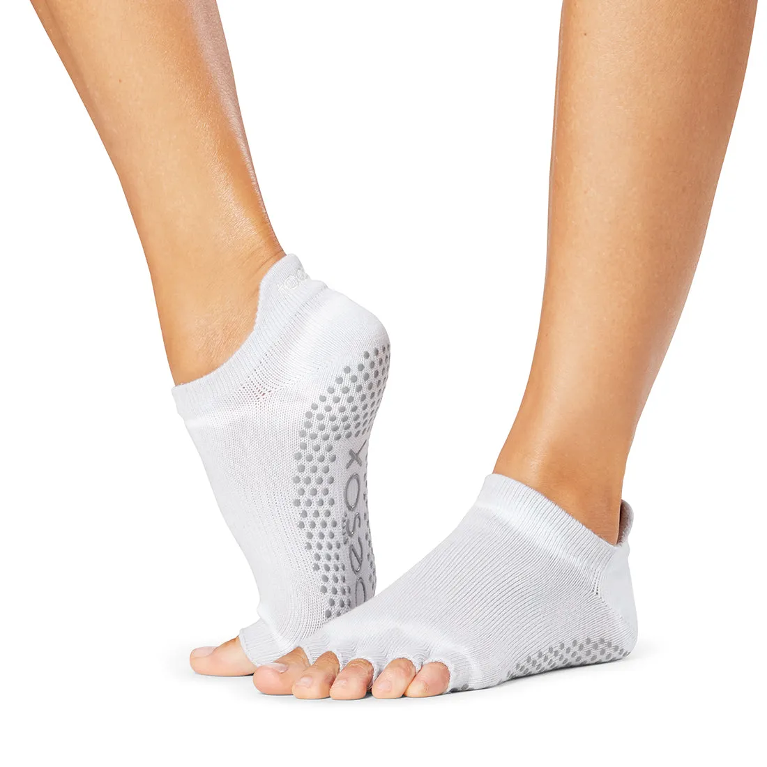 Half Toe Low Rise Grip Socks