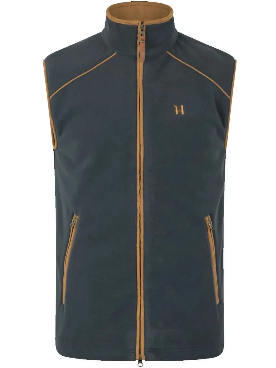 HARKILA Sandhem 200 Fleece Gilet - Mens Polartec - Dark Navy