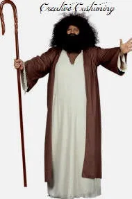 Harry Potter / Rubeus Hagrid Costume / Hermit Mage /  Biblical / Groundskeeper