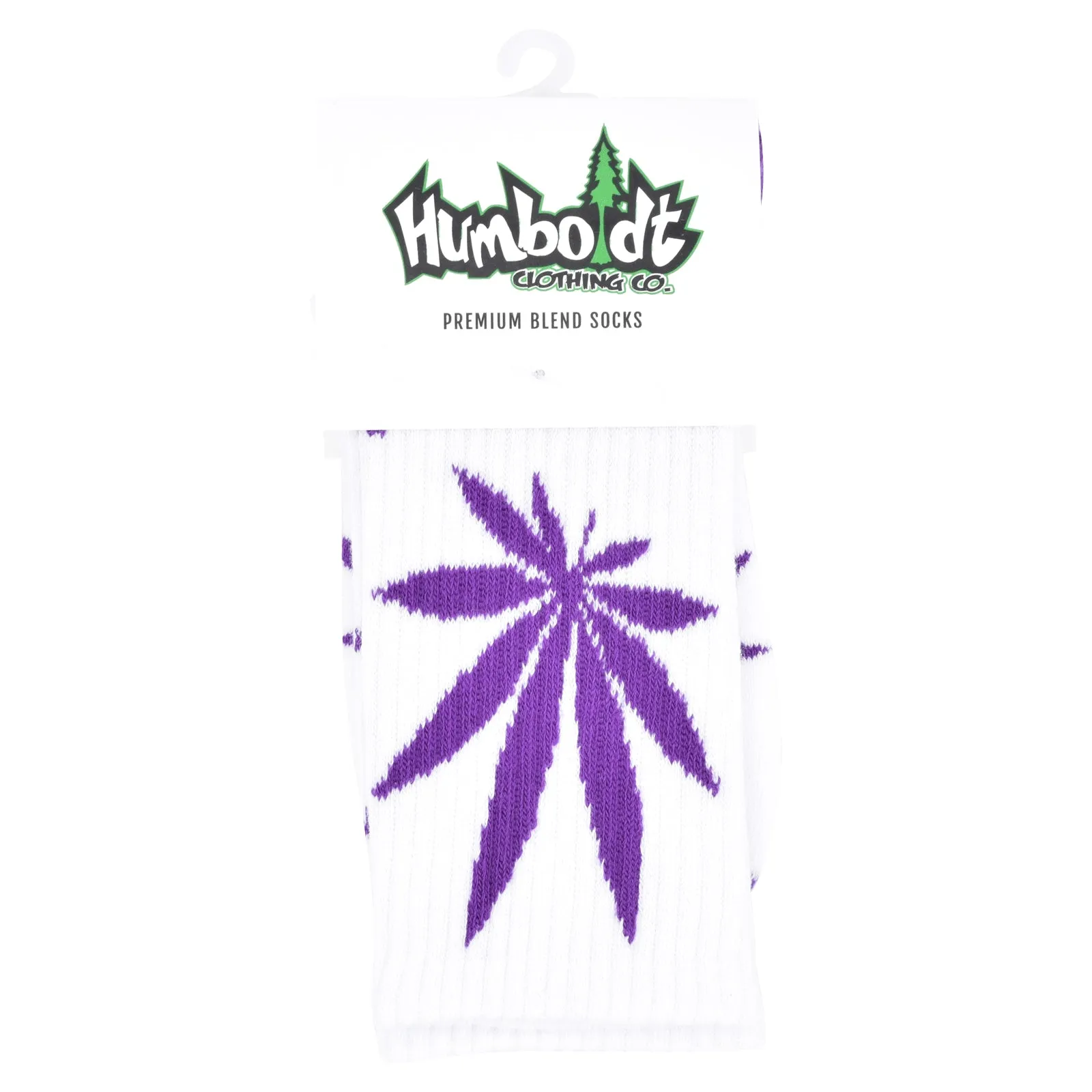 High Life Premium Blend Socks White-Purple-Hot Pink