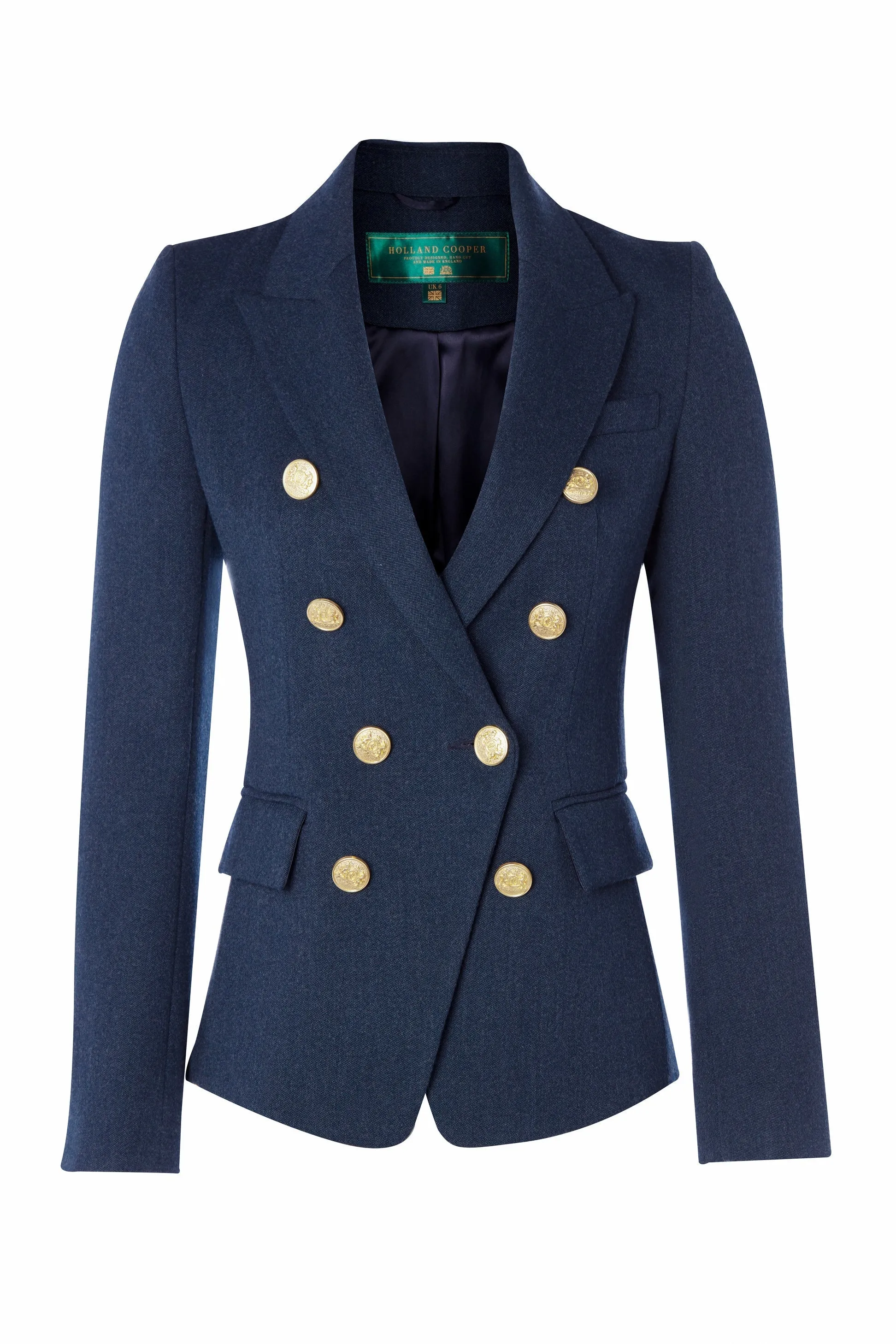 Holland Cooper Knightsbridge Ladies Blazer in Denim