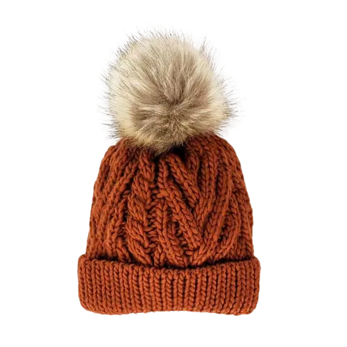 Huggalugs Chili Pom Pom Beanie Hat