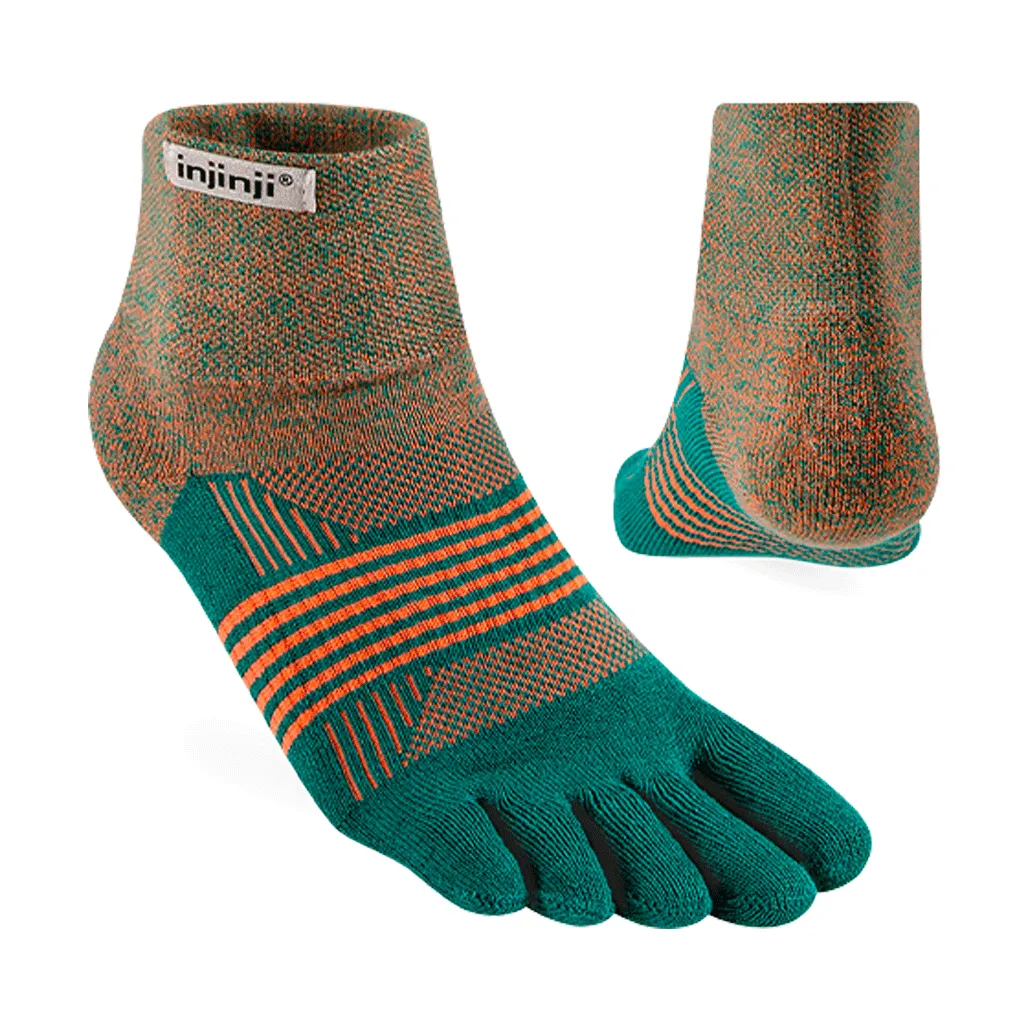 Injinji TRAIL Womens Specific Midweight Mini-Crew Running Socks