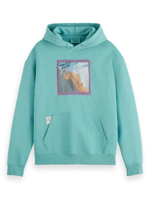 Joe Jonas X SS Artwork Hoodie (Ice Blue) - 180423WI24420