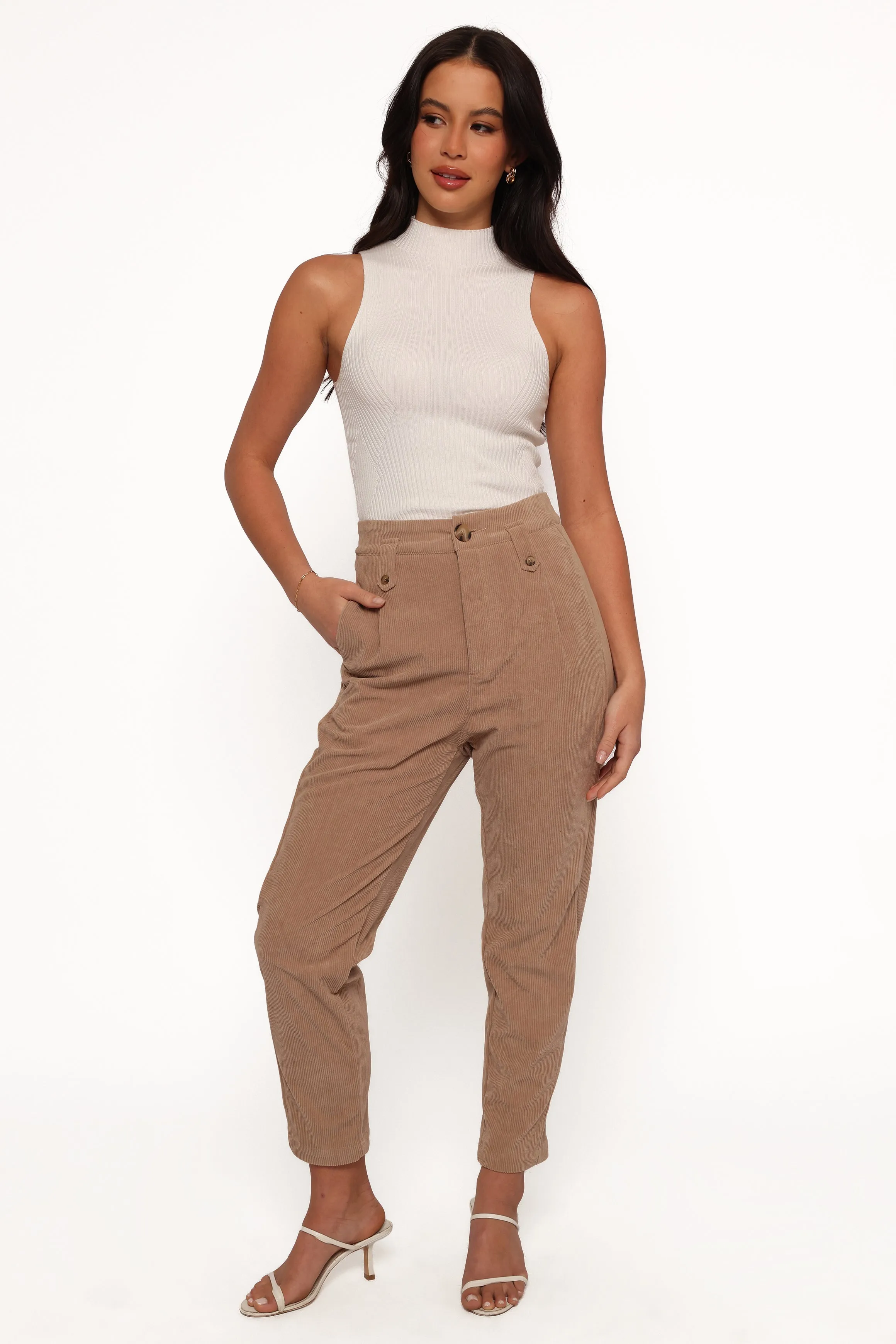 Jones Cord Pant - Brown