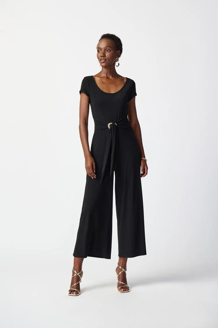 Joseph Ribkoff Silky Knit Culotte Leg Jumpsuit