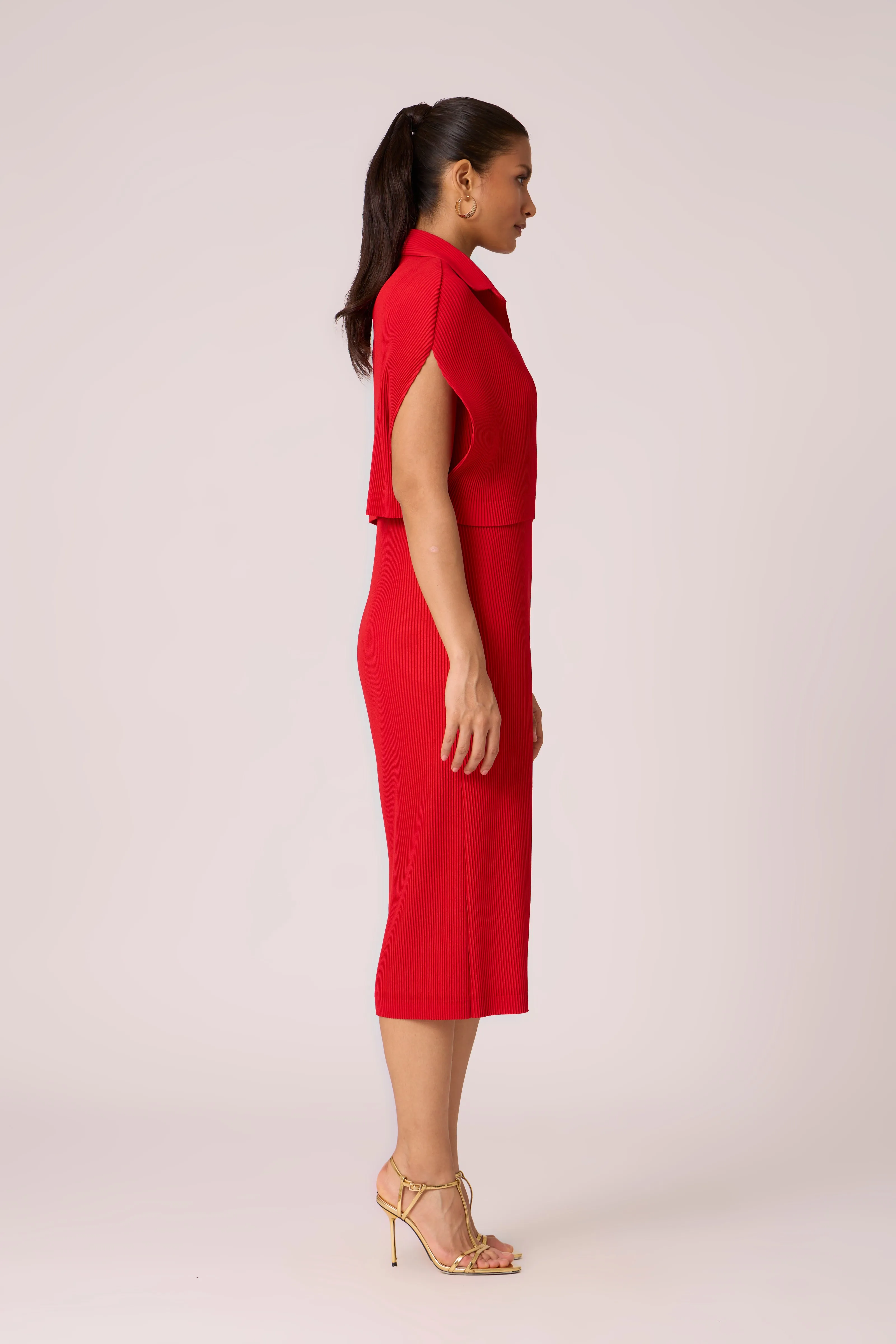 Josie Dress - Red