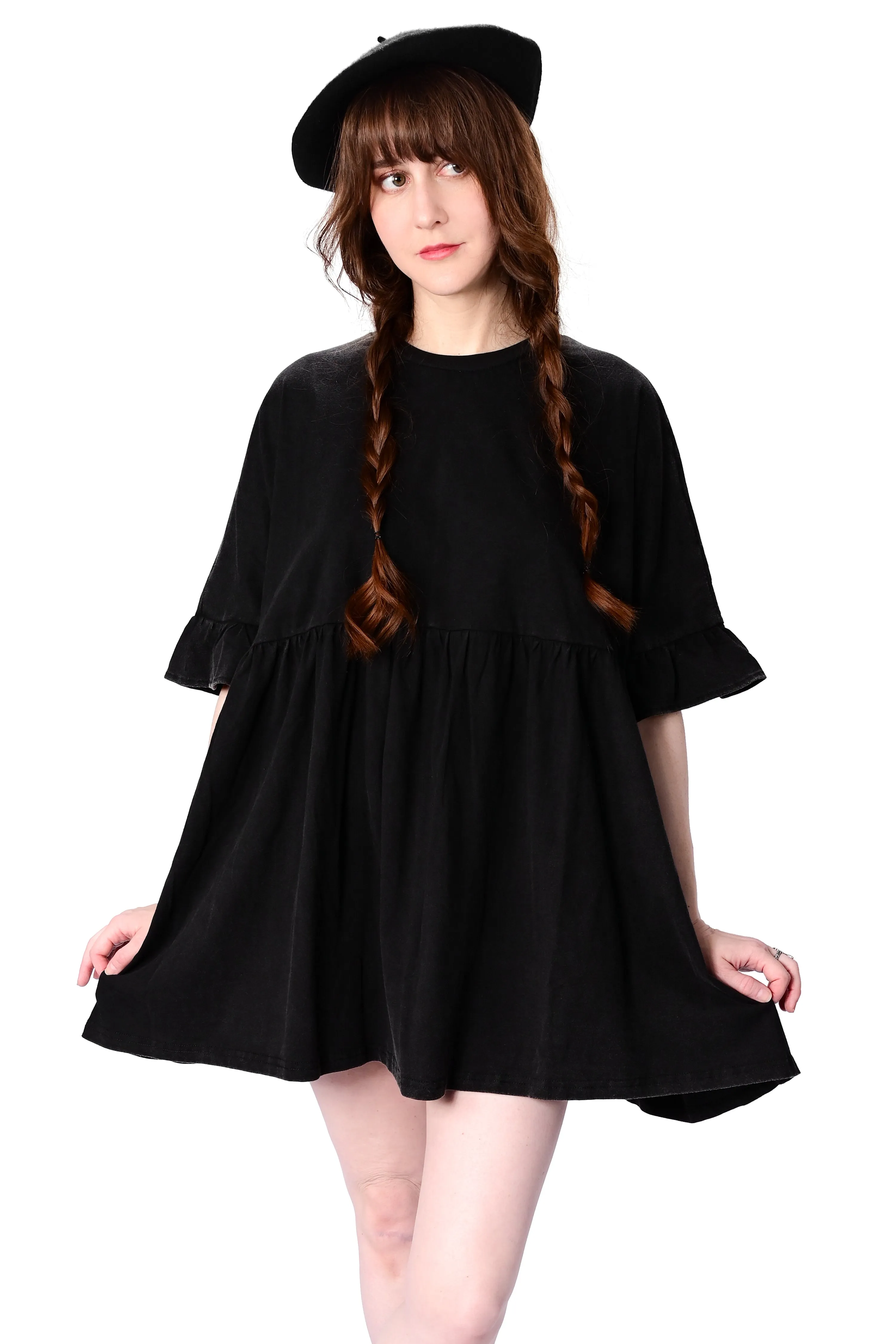 Khloe Babydoll Tunic Dress