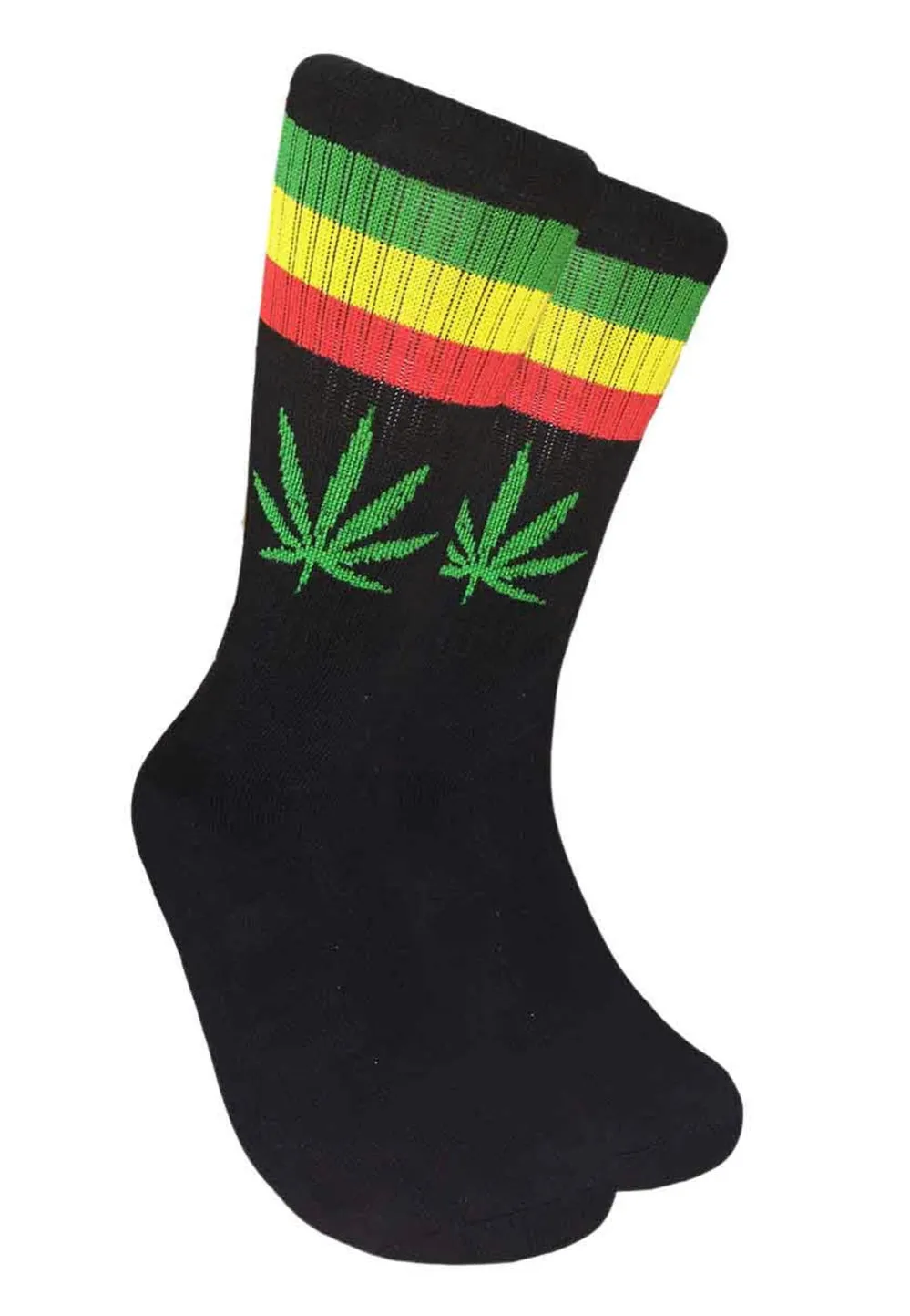 Leaf Socks (Black or White)