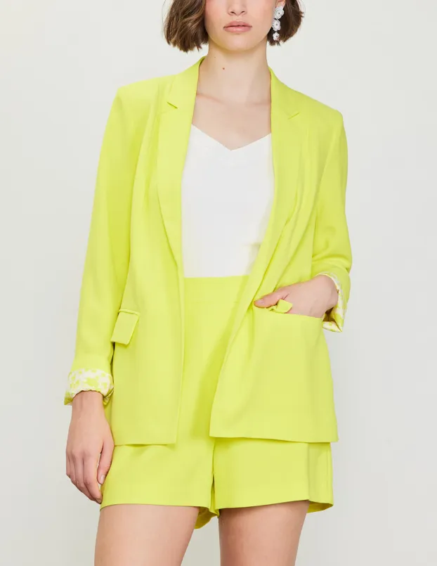 Lime Yellow Blazer