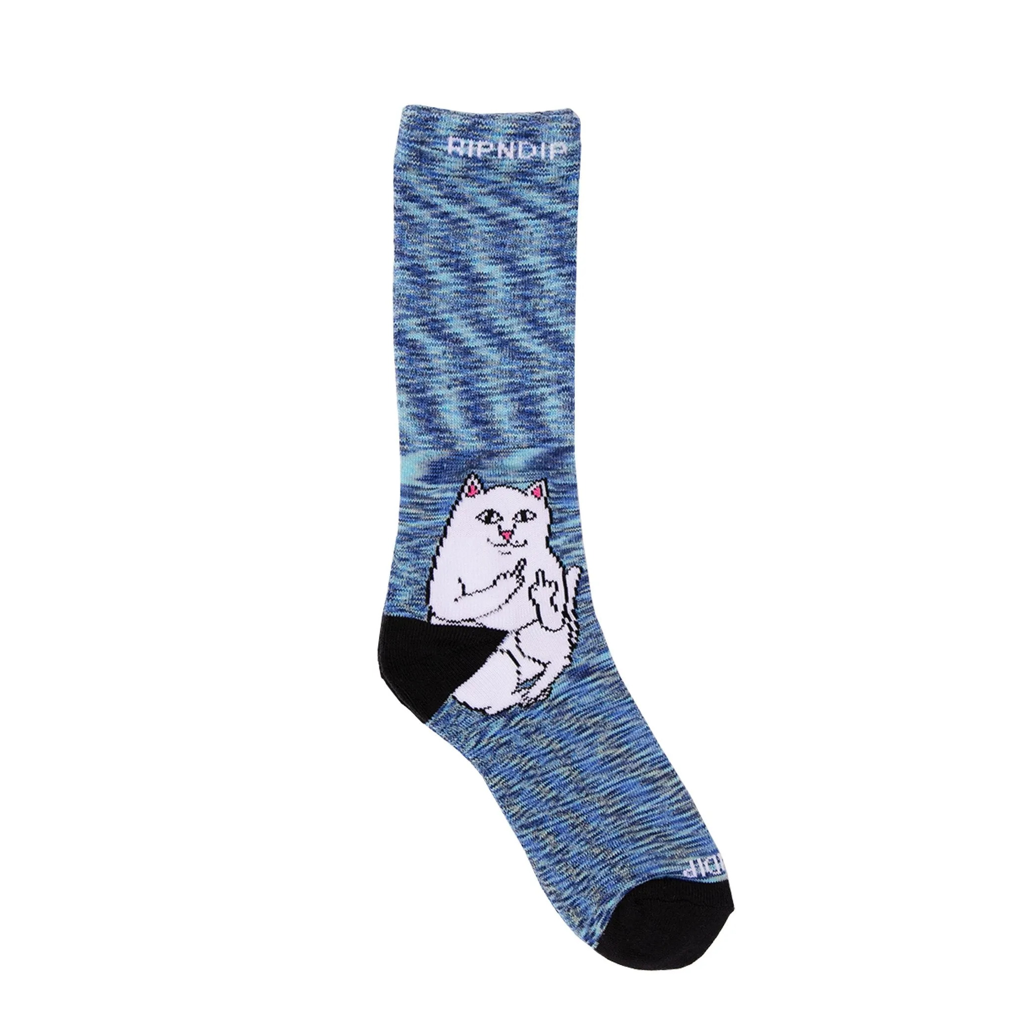 Lord Nermal Socks (Navy Speckle)