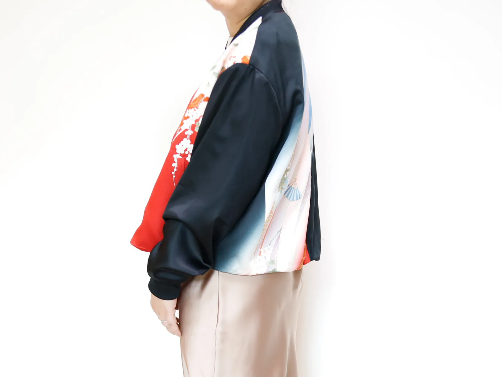 <J17-001> KIMONO BOMBER Jacket