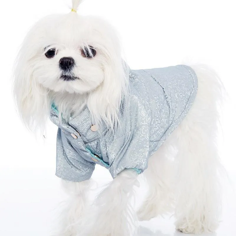 Lulu's Reflector Dog Coat Grey