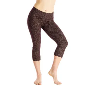 Malaya Yoga Tights- Honeycomb Flower Print