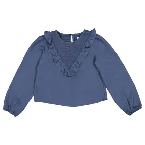 Mayoral Blue Blouse 7190 5108