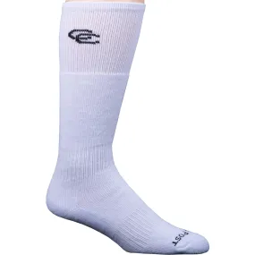 Men's Dan Post White Over The Calf Sock