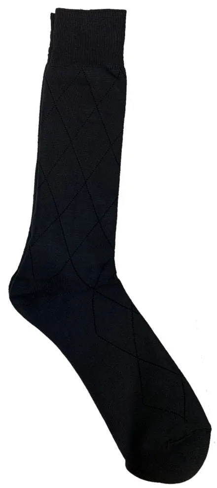 Men's Microfiber Big Size Dress Socks 3pack