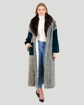 Mink Coat with Sable Collar