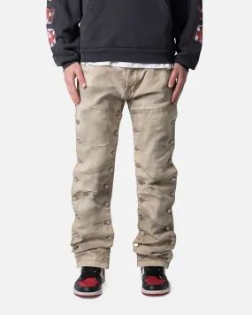 MNML V624 Snap Off Baggy Pants Brown