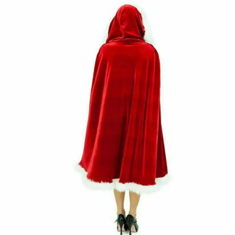 Mrs Santa Claus Fancy Costume Cape