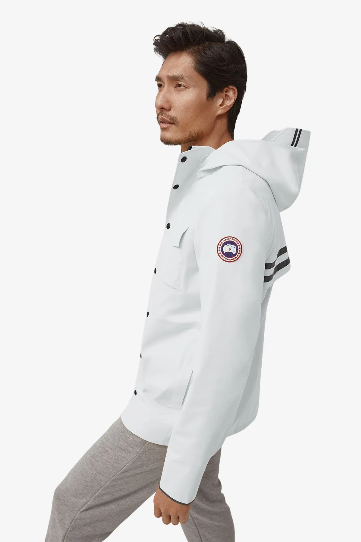 Nanaimo Rain Jacket－North Star White