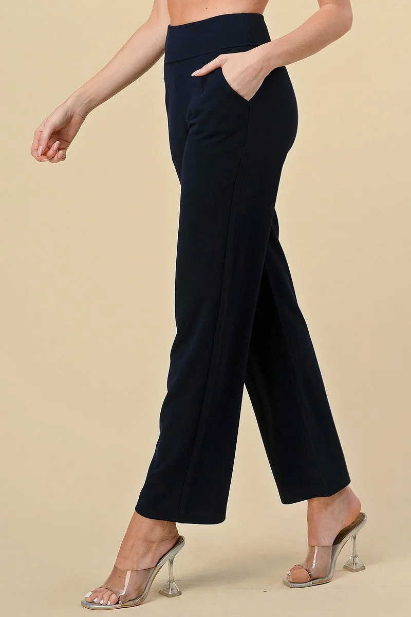 Nude Tone High Waist Pants