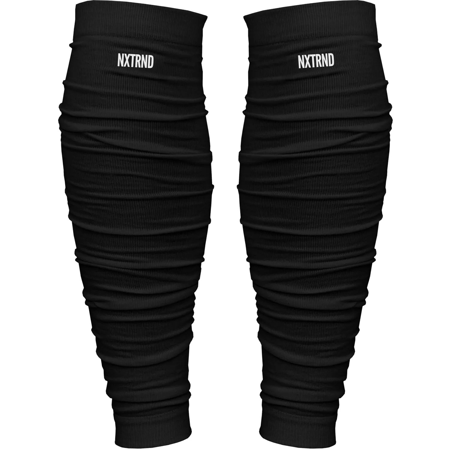 NXTRND Scrunch Football Leg Sleeves Black