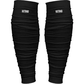 NXTRND Scrunch Football Leg Sleeves Black