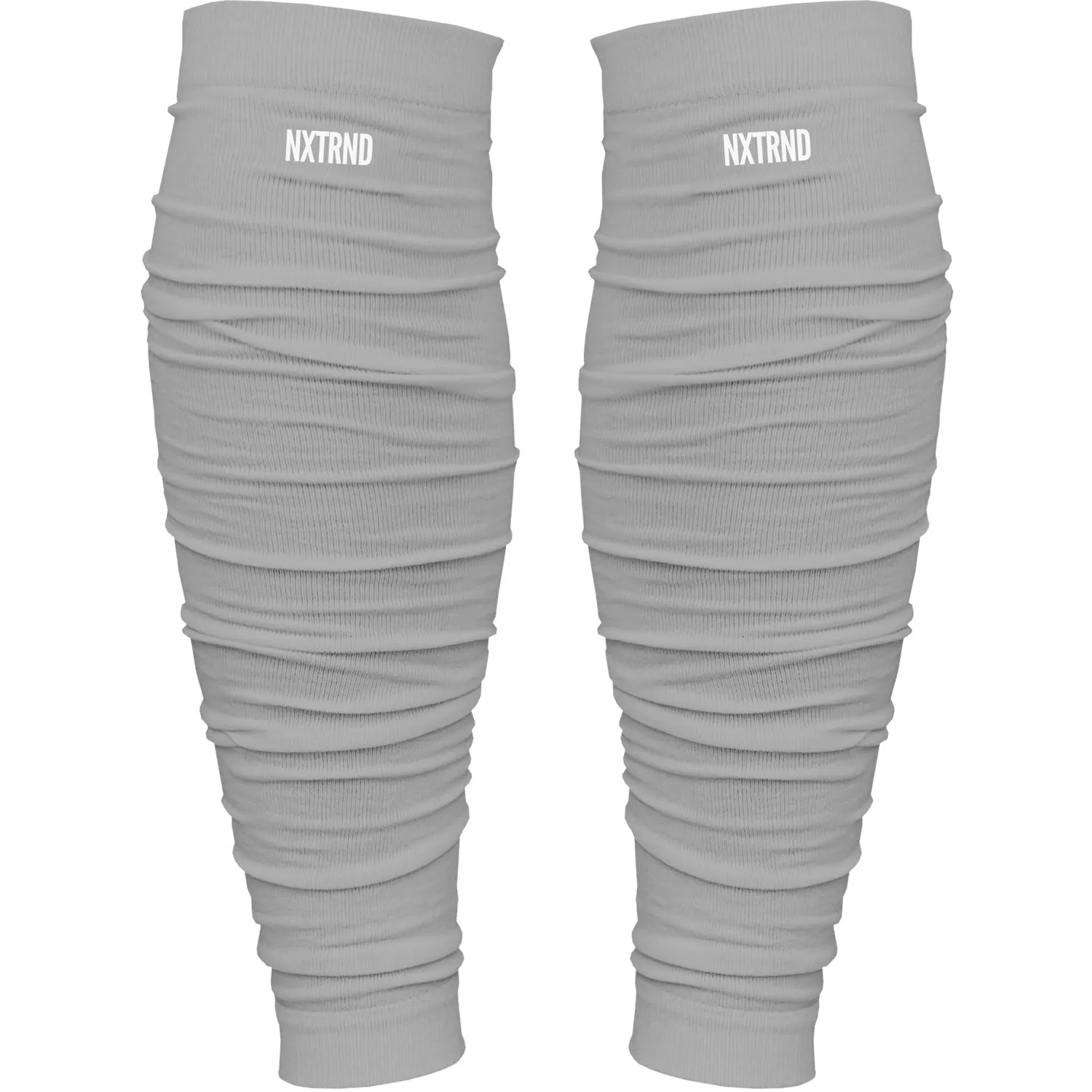 NXTRND Scrunch Football Leg Sleeves Light Grey