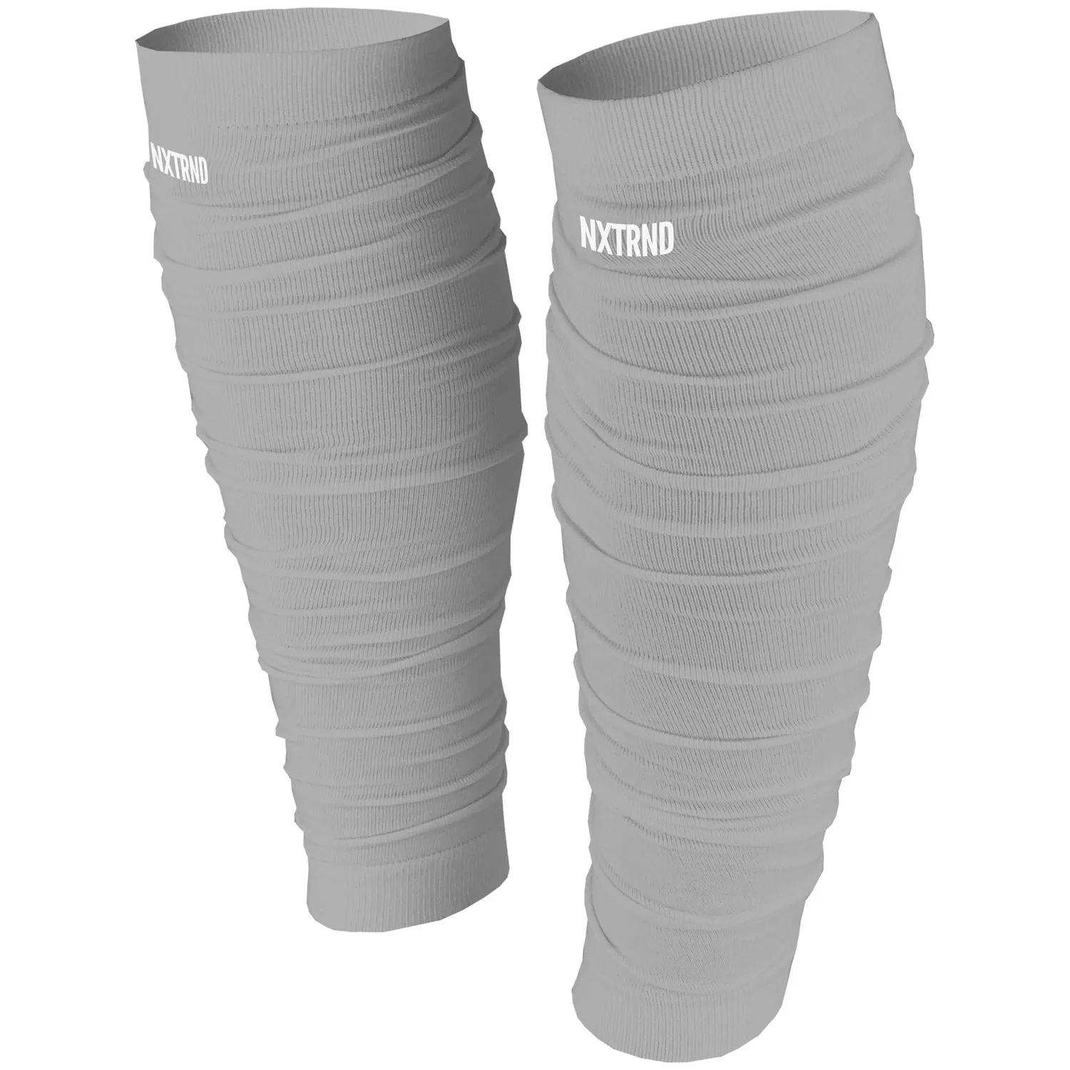 NXTRND Scrunch Football Leg Sleeves Light Grey